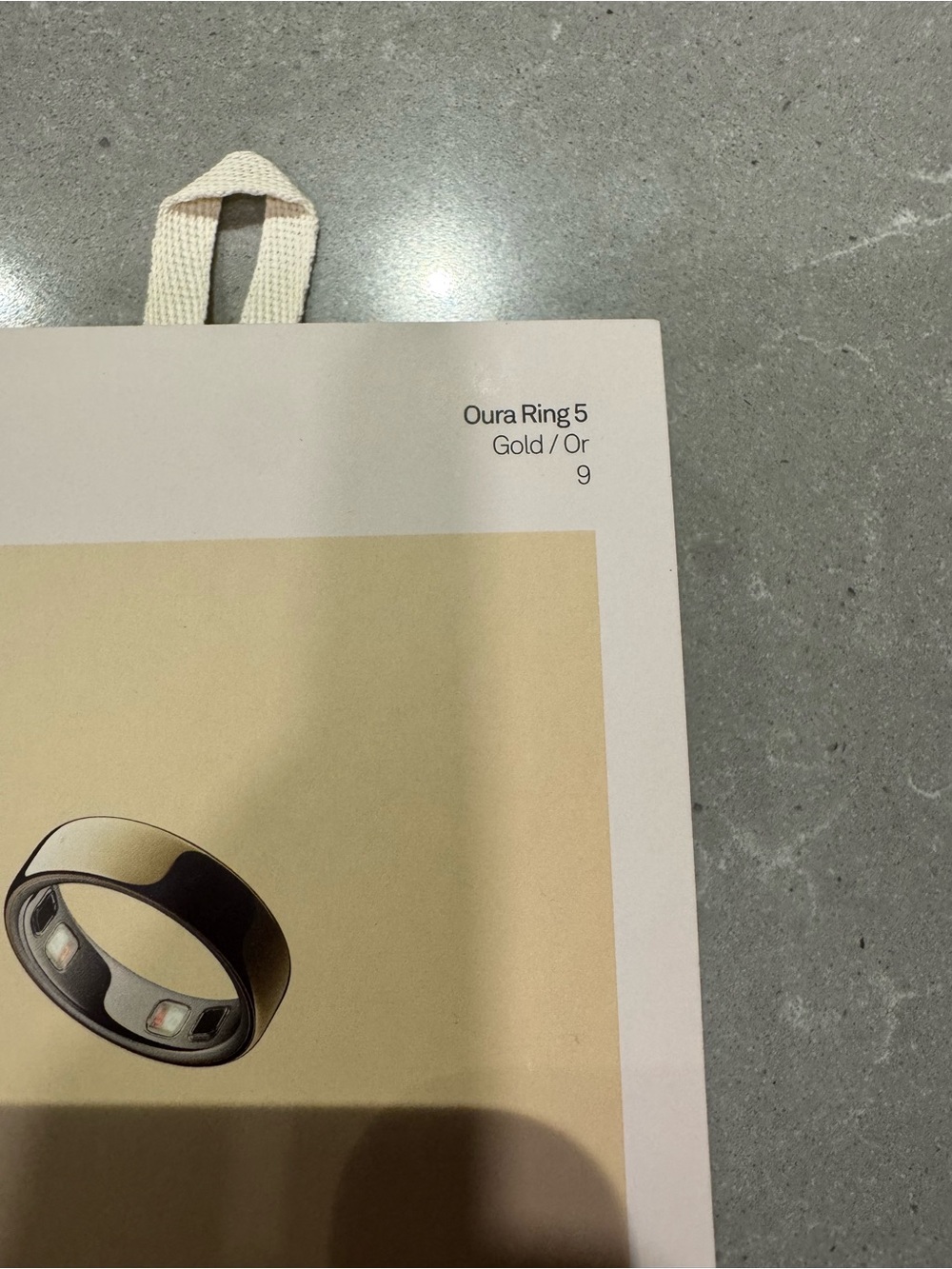 NEW, OURA RING 5! GOLD - Picture 2 of 6